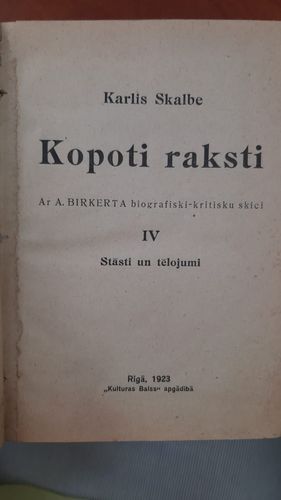 Kopoti raksti IV