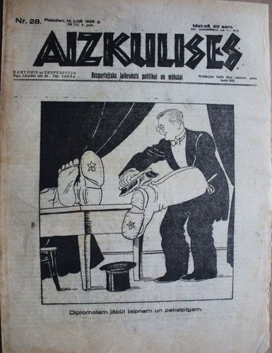 Aizkulises.  1928 g. Nr.  28