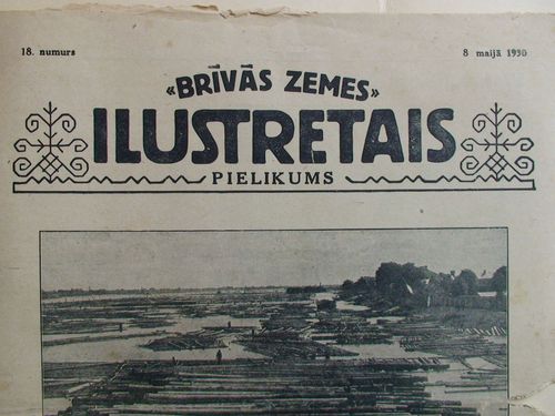 Brīvās Zemes Ilustretais Pielikums. 1930 g. Nr.18