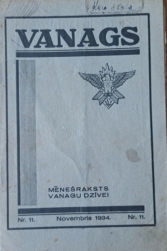 Vanags 11/1934