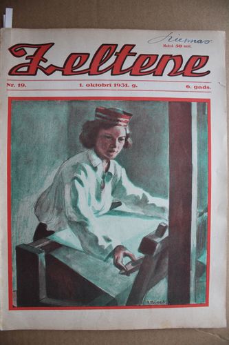 Zeltene. 1931g. Nr. 19