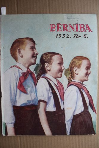 Bērnība. 1952g. Nr.6.