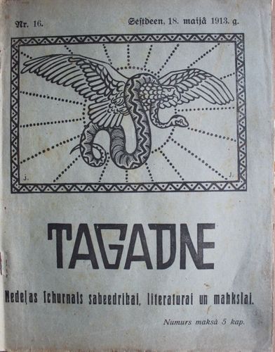 Tagadne. 1913 g. Nr.16