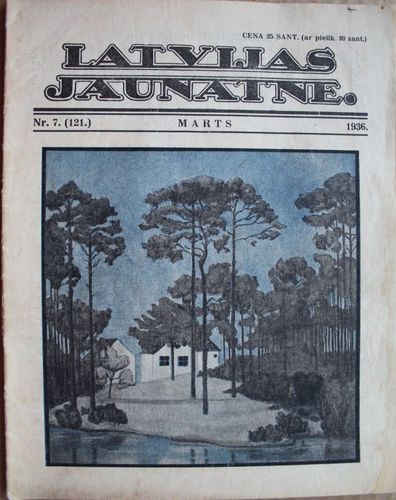 Latvijas Jaunatne. 1936 g. Nr. 7(121).