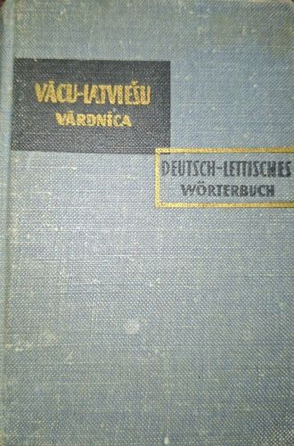 Vācu-latviešu vārdnīca. 7000 vārdu 