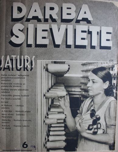   Darba Sieviete. 1940 g. Nr.  6