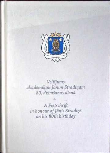 Iucundi acti labores : veltījums akadēmiķim Jānim Stradiņam 80. dzimšanas dienā = A festschrift in honour of Jānis Stradiņš on his 80th birthday.