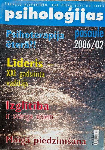 Psiholoģijas pasaule 2006/02