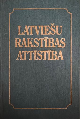 Latviešu rakstības attīstība
