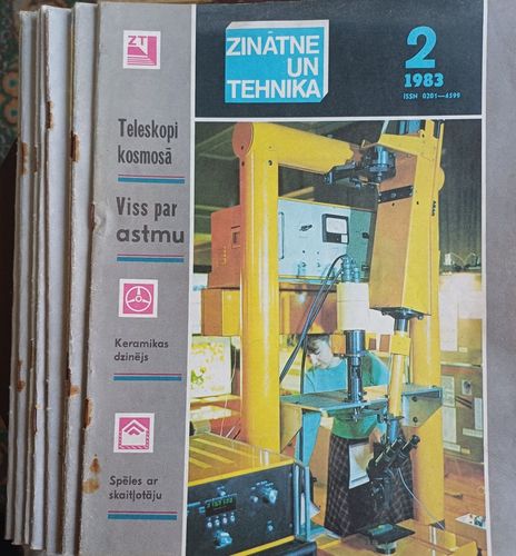 ZINĀTNE UN TEHNIKA / 1983.g. / 9 gb.