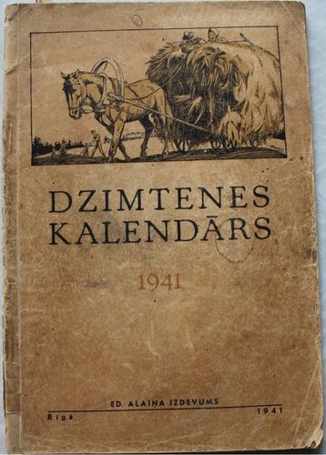 Dzimtenes kalendars 1941. gadam