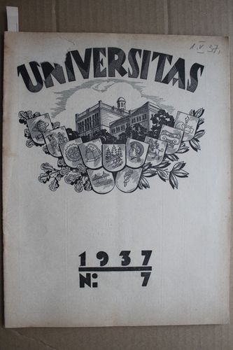 Universitas 1937g. Nr.7