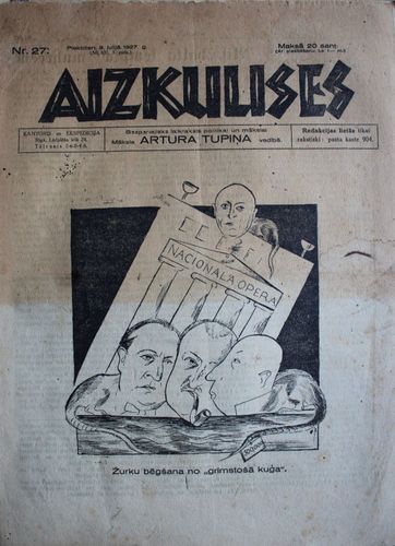 Aizkulises. 1927 g. Nr.27