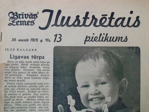 Brīvās Zemes Ilustrētais Pielikums. 1939 g. Nr.13
