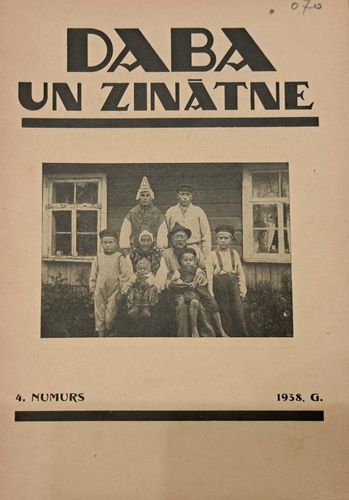 Daba un Zinātne Nr. 4 1938