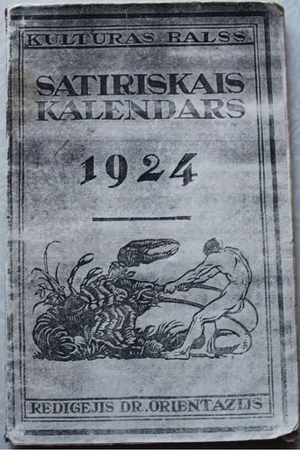 Kultūras Balss Satiriskais kalendars 1924. gadam