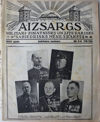 Aizsargs. 1933 g. Nr.  5/6.