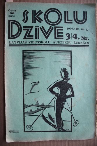Skolu Dzīve. 1939/40 m.g. Nr.3/4