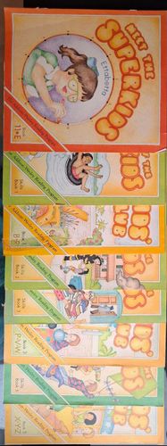 Astoņas Superkids grāmatas 