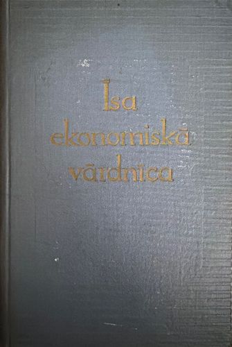 Īsa ekonomiskā vārdnīca