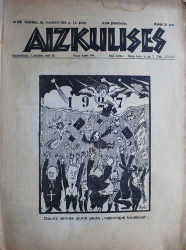 Aizkulises. 1926 g. Nr. 52