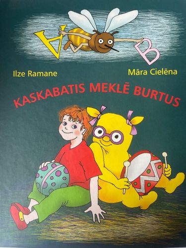 Kaskabietis meklē burtus 