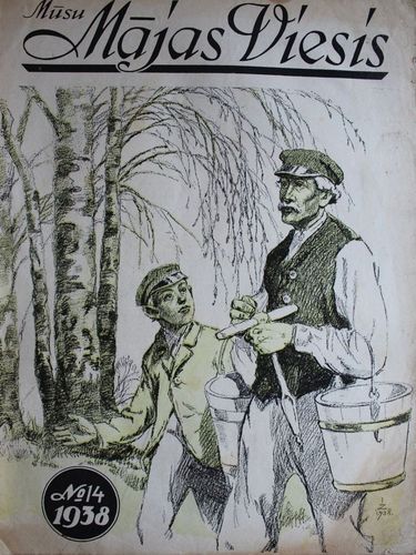 Mūsu Mājas Viesis. 1938 g. Nr.14
