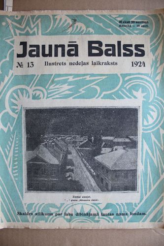 Jaunā Balss. 1924 g. Nr. 13
