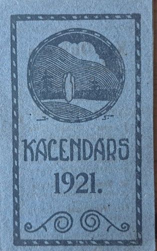 Kalendārs 1921. gadam