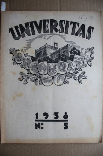Universitas 1938g. Nr.5