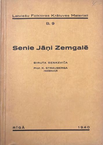 Senie Jāņi Zemgalē