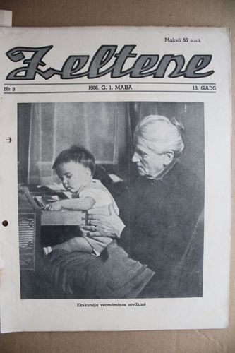 Zeltene. 1938  g. Nr.9