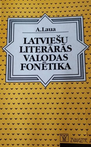 Latviešu literārās valodas fonētika