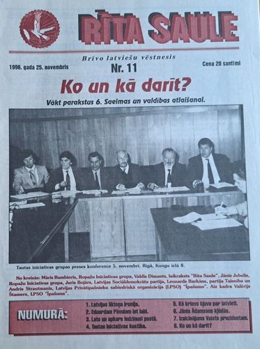 Rīta Saule Nr. 11 25/11/1996