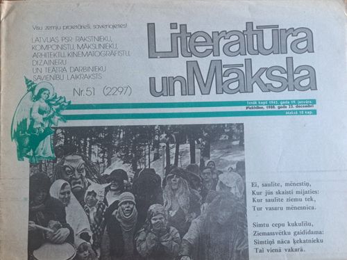 Literatūra un Māksla Nr. 51 23/12/1988