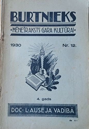 Burtnieks Nr. 12 1930