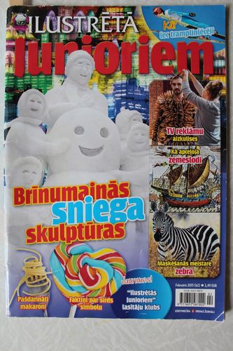 Ilustrētā Junioriem. 2015g. februāris.