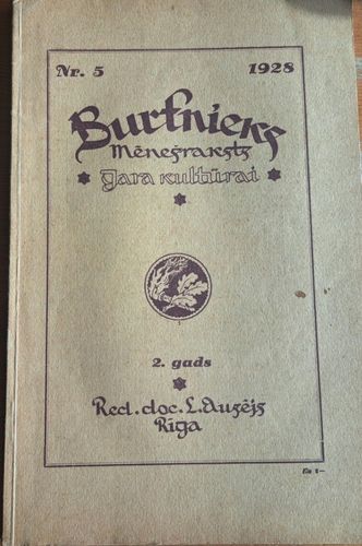 Burtnieks Nr. 5 1928