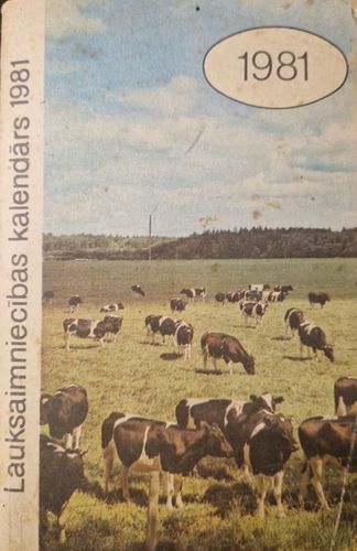 Lauksaimniecības kalendārs 1981