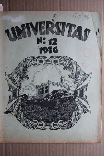 Universitas 1936g. Nr.12