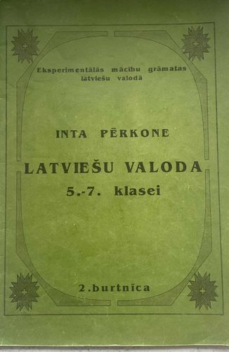 Latviešu valoda 5. - 7. klasei 2. burtnīca