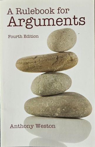 A Rulebook for Arguments