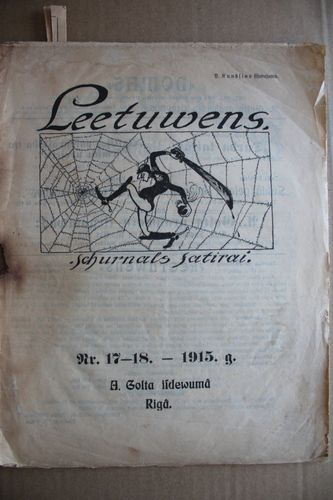 Lietuvēns. 1915 g. Nr. 17-18