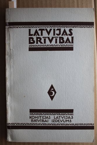 Latvijas Brīvībai. 1954g. Nr. 1(5).