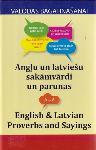 Angļu un latviešu sakāmvārdi un parunas
