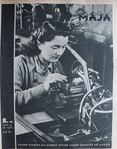 Mana Māja. 1943 g. Nr. 8