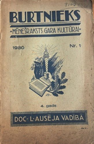 Burtnieks Nr. 1 1930
