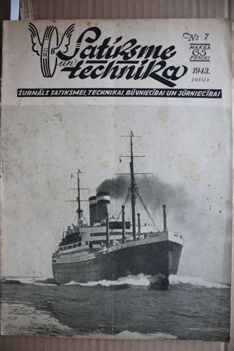 Satiksme un Technika. 1943 g. Nr.7