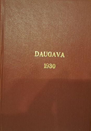Daugava 1930. gads 