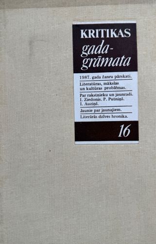 Kritikas gadagrāmata 16
